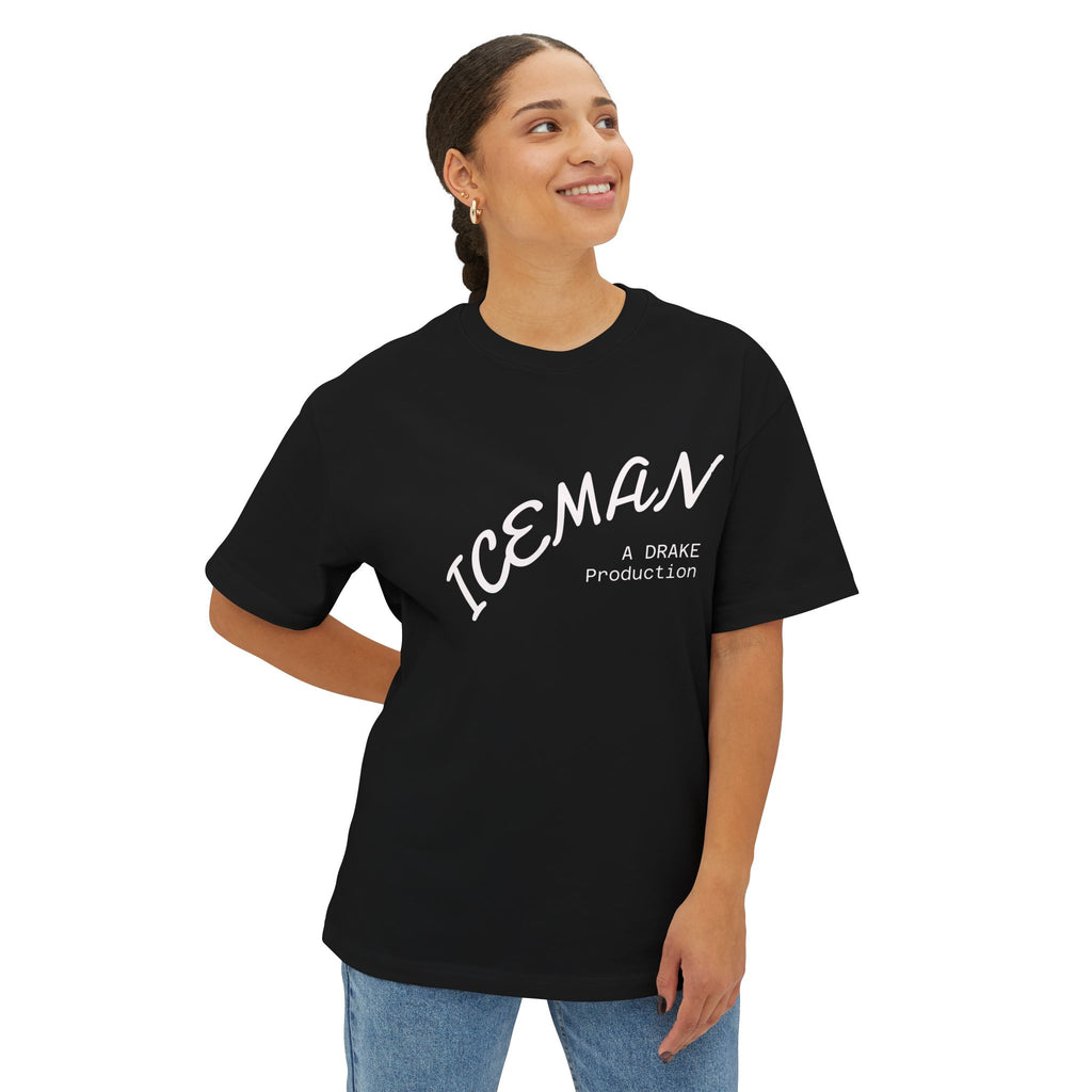 Ice Man May 15 Graphic Tee — Dark Portrait Back Print